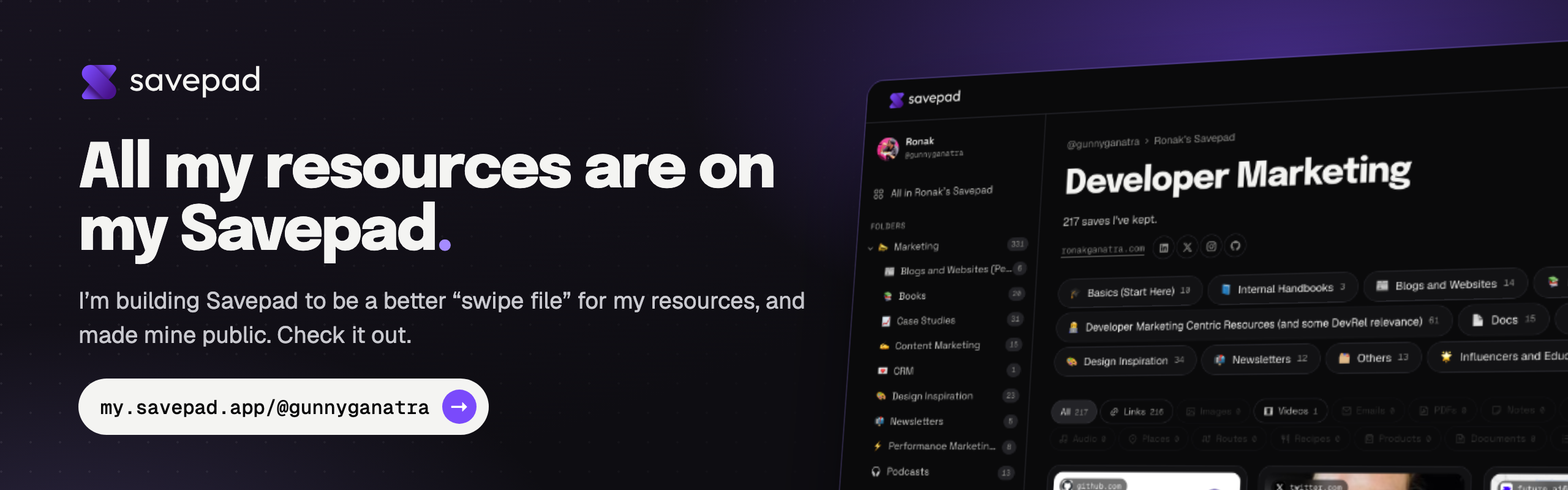 Savepad: for all the things that make you go hmmm